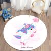 Unicorn Kids Rugs for Living Room Rugs Kids Animal Rugs Kids Games Round Rugs In Kids Room Home Decor Floor Mats