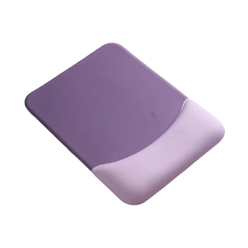 Mouse Mat Mouse Pad with Gel Wrist Support and AntiSlip Rubber Base Mousepad for Laptop and PC Use Easy Maintenance