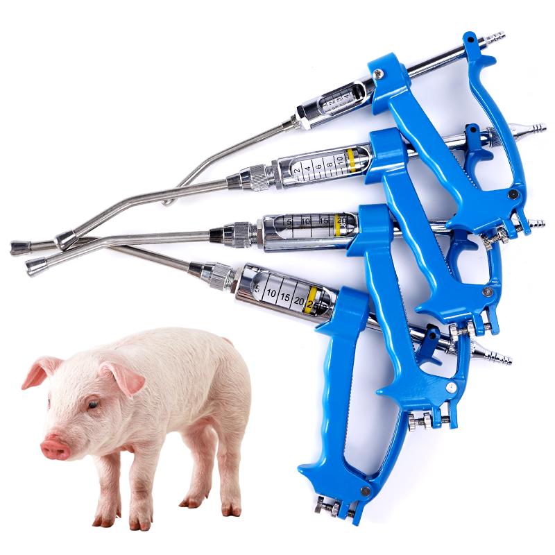5/10/20/30ML Continuous Feeding Syringe Farm Pig Cow Breeding Animal Husbandry Continuous Drug Delivery Device Veterinarian Tool