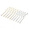 10 Teile/satz Kupfer Kurve Pleuel Charms DIY Herstellung Ohrringe Schmuck Handwerk
