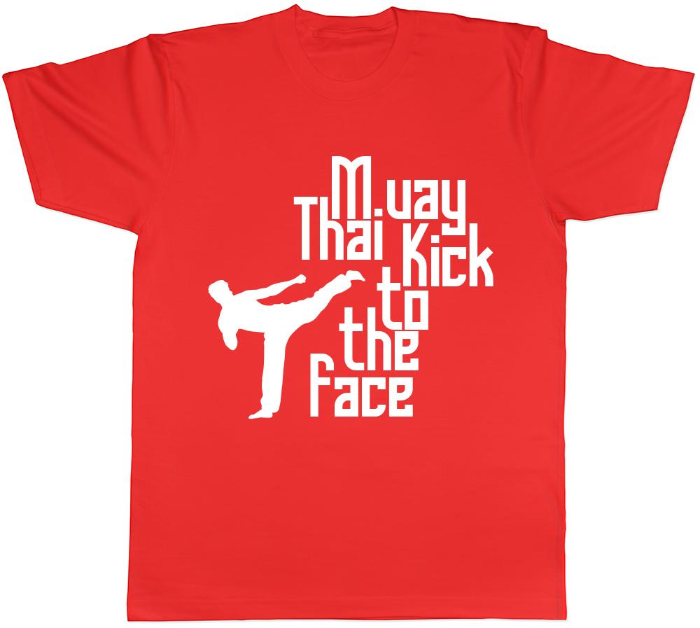 Muay Thai Kick to the Head Unisexs Unisexs Ladies Unisex TShirt S