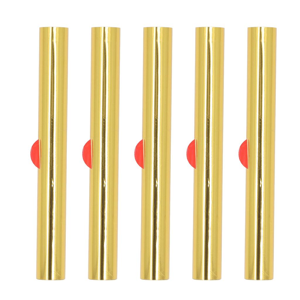 5 Rollen Heißprägefolie Wärmeübertragungspapier PU PET Kunsthandwerk Prägefolienrolle 3 Meter