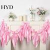 Party Decoration Supplies 1 Set Garland Banner Bowknot Design Decorative Festive Indoor Outdoor Home Holiday