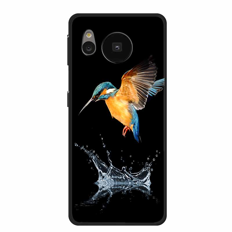 Per Custodia Sharp Aquos Sense 8 Cover Telefono Sense8 Silicone Nero Morbida Cover Posteriore Custodie Coque