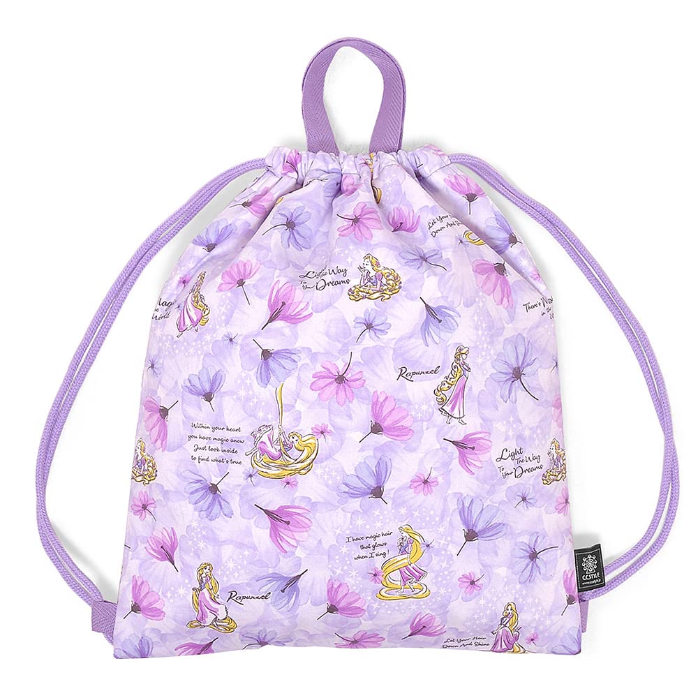 

COLORFUL CANDY STYLE Disney Quilted Knapsack / Rapunzel / FASHIONABLE PRINCESS / Rapunzel / N0465200 Purple