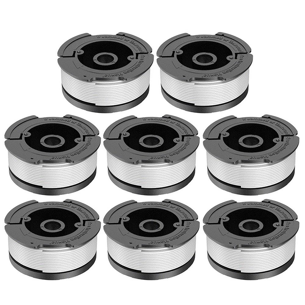 

8Pcs Replacement Spool for Black & Decker GH400/GH500/GH600 Lawn Mower Wire Reels, AF-100-3ZP A