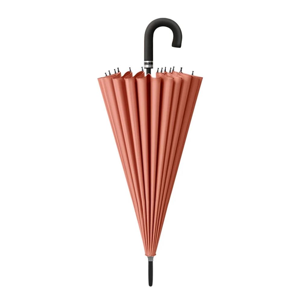 24 Bone Long Handle Umbrellas Creativity Flowering in Water Large Umbrella Reinforcement Windproof Parasols Sun Rain Umbrellas