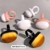 1pcs Finger Ring Nail Dust Brush Black/White/Pink Professional Nail Art Brushes Gel Polish Powder Cleaning Tool Beauty Makeup Br