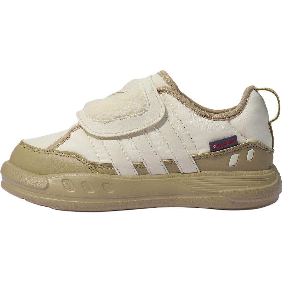 

Adidas Пушистые Скиппер С Удобные Универсальные Модные Нескользящие Амортизирующие Теплые Низкие Повседневные Кроссовки для Детей KJ3902 35