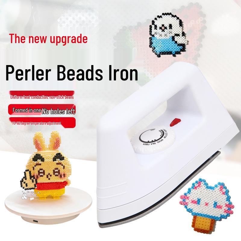 

Ironing Beads Electric Iron for Dry and Rhinestone Hotfix 2025 US Plug белый