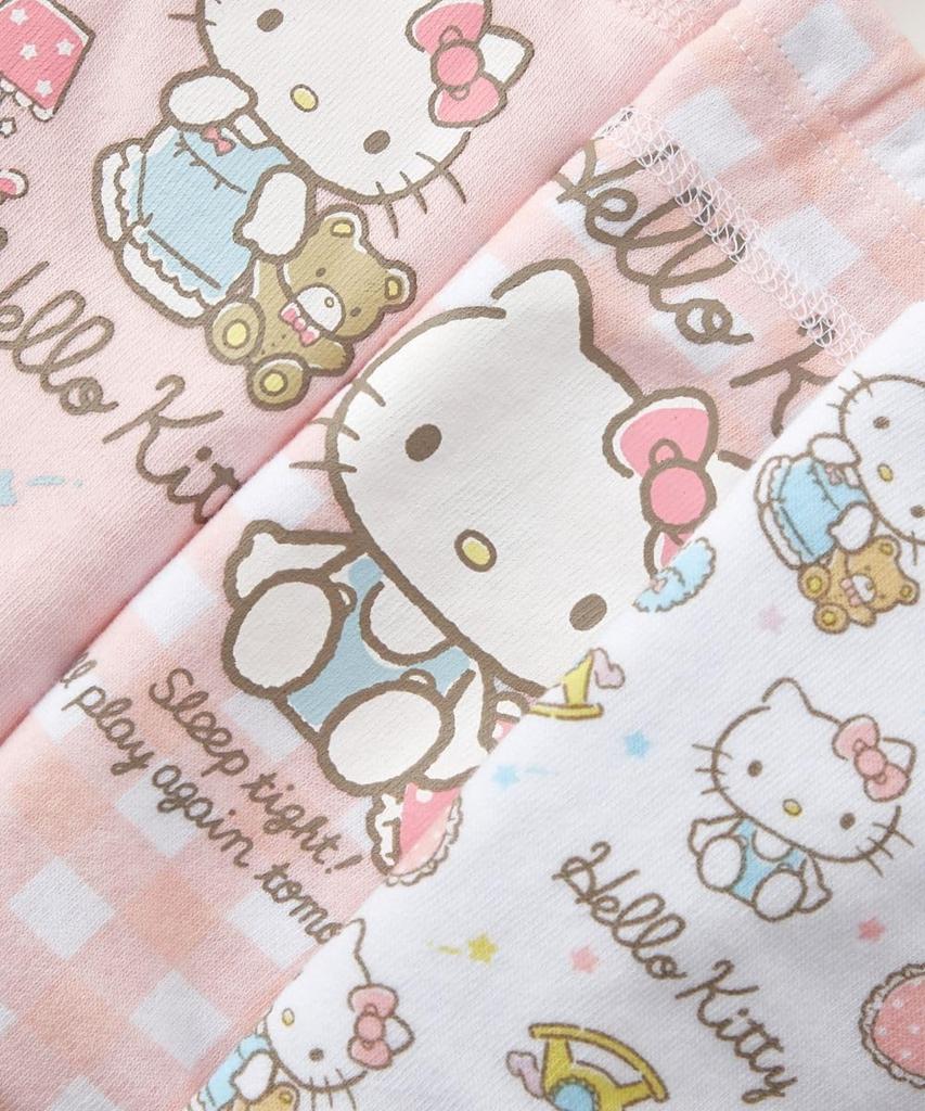 Комплект из 3 спортивных брюк Sanrio Pink 95 [Nissen] 3 слоя (девочки) (Привет Китти/Мой Мело) (Привет Китти)
