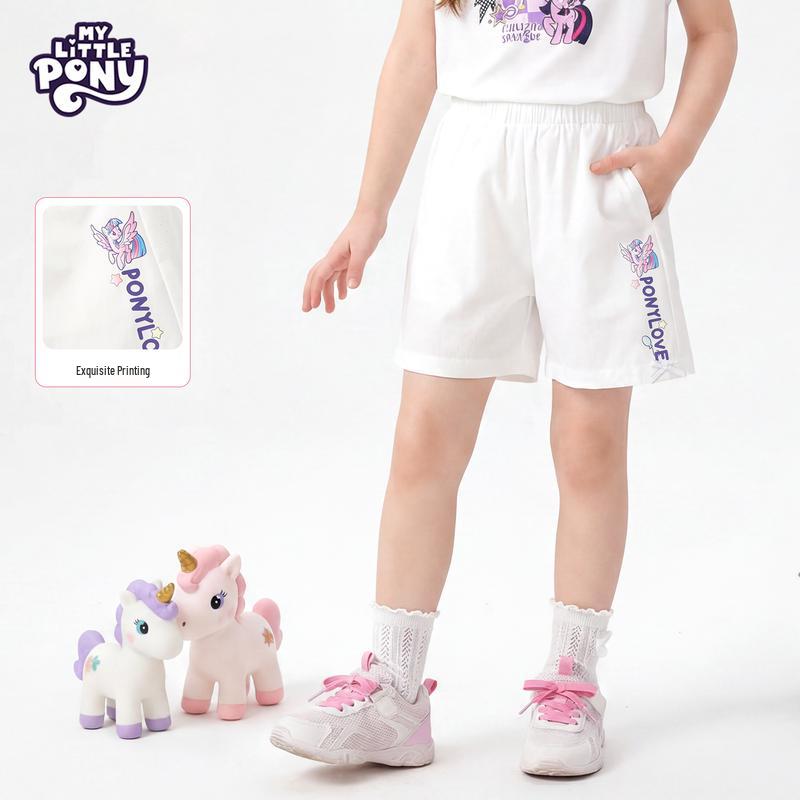 My Little Pony Girls  Summer Quick-Dry Mesh Sports Shorts 140