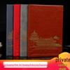 Durable Custom Embossed Notebook Gift for College Students with Wireless Perfect Binding