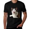 WOW Cat. Whimsical Cat Funny. T-Shirt Printed T Shirts for Man Cotton T Shirt Man T-Shirt