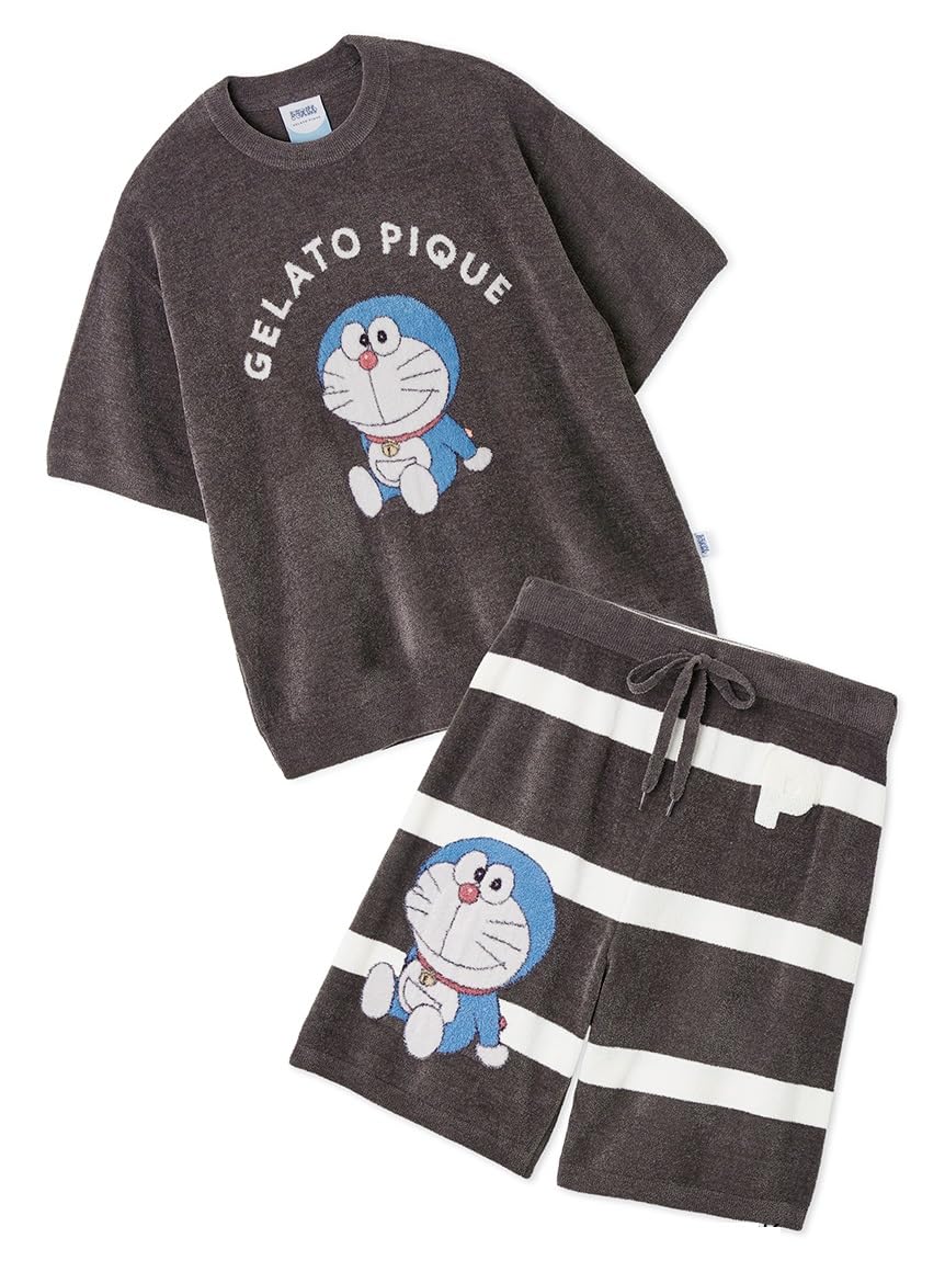 

Gelato Pique Doraemon Жаккардовый Пуловер Шорты Комплект Мужской &