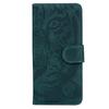 For Samsung Galaxy A34 5G Magnetic Clasp Phone Case Tiger Pattern Imprinted Wallet PU Leather Stand Protective Phone Shell