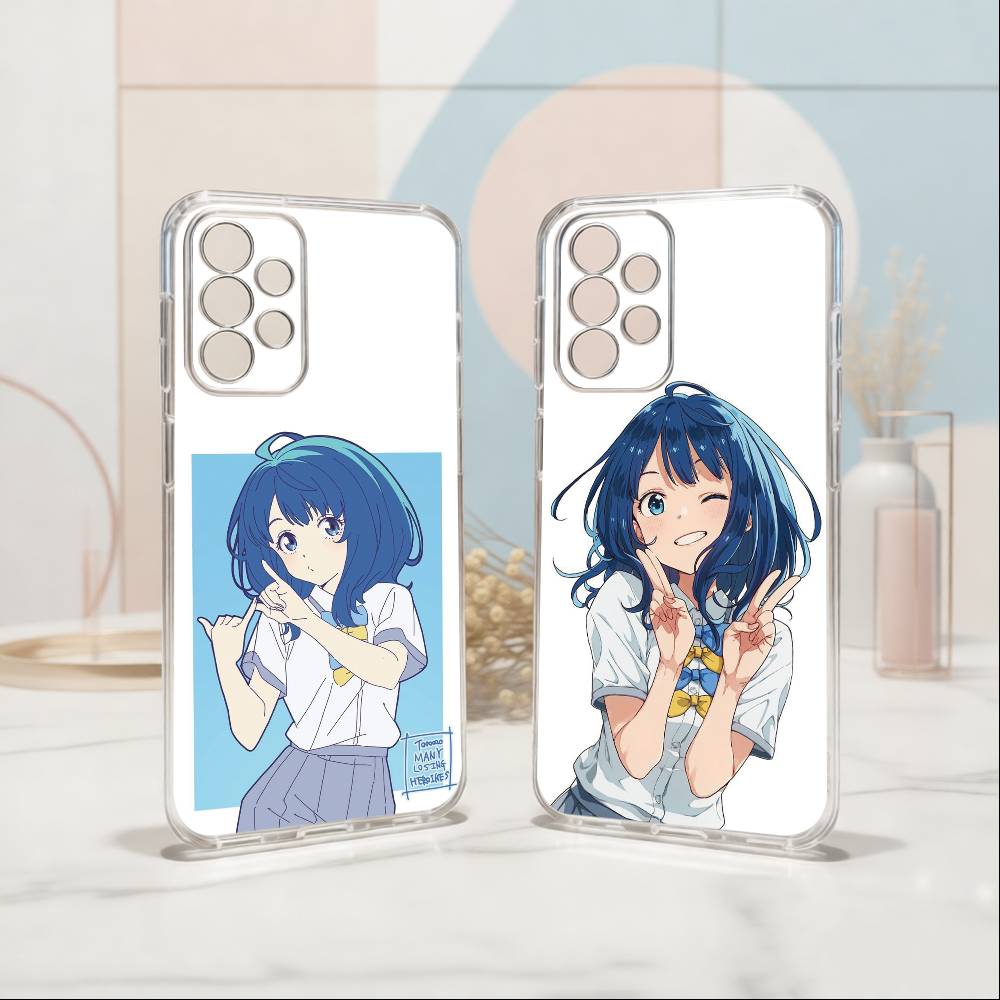 Too Many Losing Heroines_ Anna Yanami Phone Case Transparent Silicone Soft For Samsung S25,S24,S21,S22,S23,S30,Ultra,S20,Plus,Fe