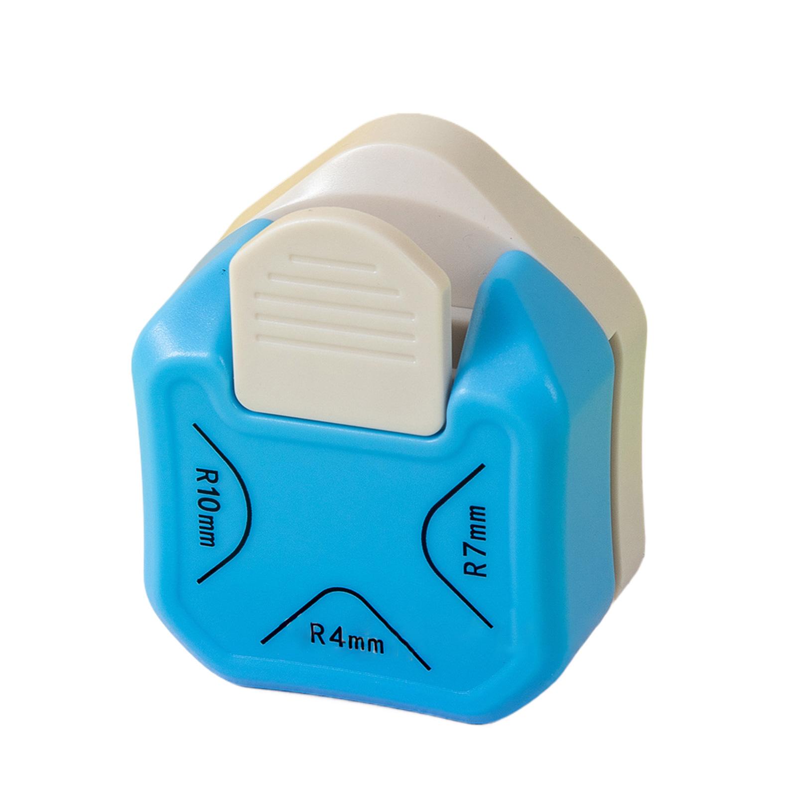 

Дырокол для скругления углов 3 в 1 R4/R7/R10, резак для обрезки и формирования бумажных карточек и фотографий, офисное ремесло B