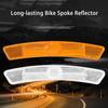 1 Set Fahrrad-Speichen-Reflektor, doppelt reflektierend, hohe Helligkeit, Schnappverschluss, 170-Grad-Reflexion, Waben-Fahrrad-Speichen-Reflektor, Fahrradteil