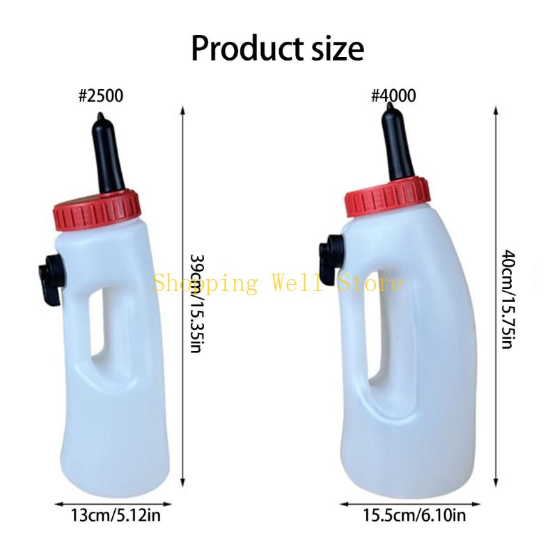 KX4B Efficient Calf Feeders Bottle Easy to Clean for Daily Feeding for Farm Animal
