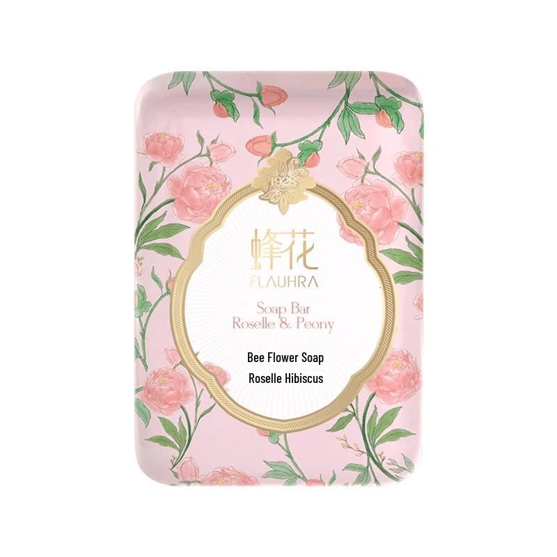 Bee & Flower Roselle Peony Soap