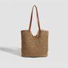 Casual Large Bag Beach Holiday Woven Tote Bag Women's Summer Shoulder Bag