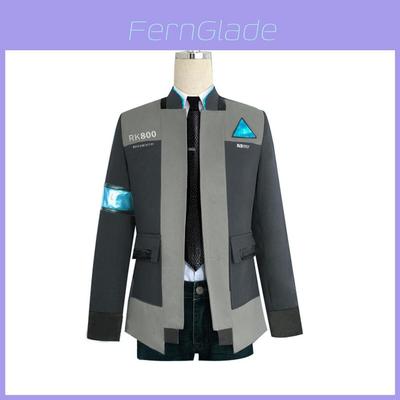 Costum Cosplay Premium Detroit Become Human Rk800 Connor Ținută Completă Jachetă Palton Pentru Experiență Supremă de Roleplay