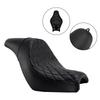 Front Raider Seat Driver Cushion Pu Fit Black For Kawasaki Vulcan S En650 15-25