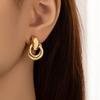 New Fashion Trend Unique Design Elegant Delicate Zircon Water Drop Earrings Women Jewelry Party Premium Gift Wholesale