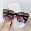 Diamond Cut-edge Sunglasses Ladies Vintage European and American Metal Half Frame Sunglasses Outdoor Sunscreen Sunglasses Y2k