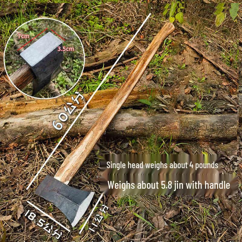 Jundingying 4lb High Manganese Steel Splitting Axe