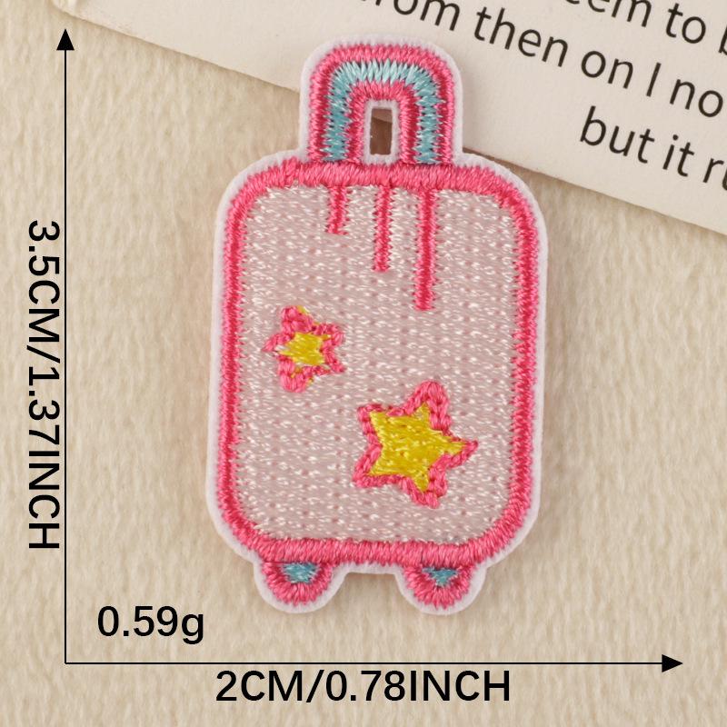 Cartoon Embroidered Computer Patch, DIY Cloth Sticker, Clothing & Handbook Accessory