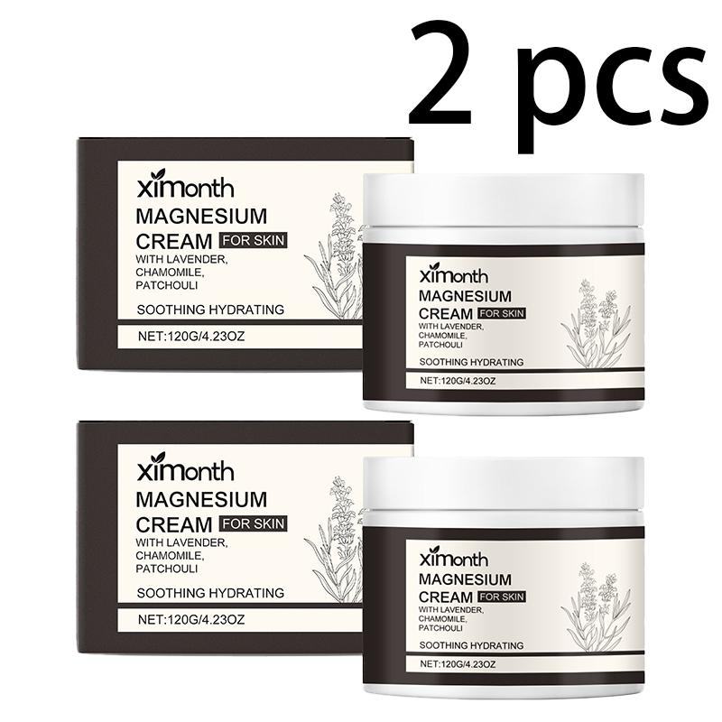 XIMONTH Body Care Magnesium Cream Gentle Nourishing Moisturizing After Sport Care Refreshing Skin Care Body Lotion