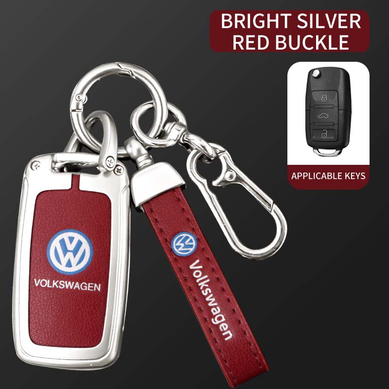 Valve Stems Caps Car Remote Key Cover Fob Case For Volkswagen VW Polo Tiguan Golf Jetta Beetle Eos Scirocco Up Transporter Shara