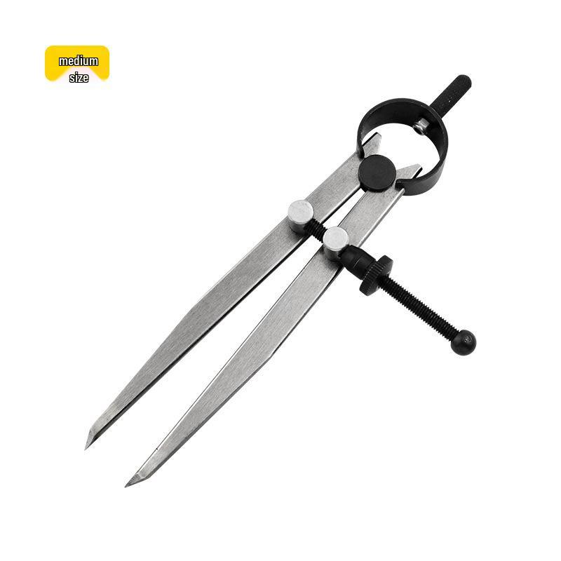 Adjustable Carbon Steel Leather Marking and Edge Creasing Tool for DIY Leathercraft