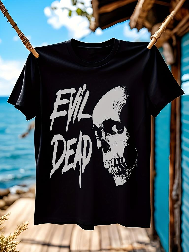 Evil Dead Horror Movie Graphic Tshirt Graphic Tshirt - Cr...