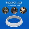 2 Inches/51mm Exhaust Manifold Gasket: Universal Exhaust Flange Gasket Seal Muffler Ring Replacement to Prevent Leaking Between Exhaust Manifold and