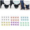 Trouser Clamp Plastic Hem Clips Leg Tightener Pants Accessories Clothing Fixer for Daily Wear