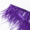 Feather2/5M 6cm Sewing Colored Feather Fringe Tassel Clothes Skirt Decoration Lace Trim Latin Dress Bag Trimmings Fringes DIY Accessory