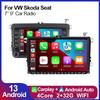 Android Car Radio for Volkswagen Golf 5 6 Polo Passat B6 B7 CC Skoda Jetta Universal Multimedia Wireless for Carplay Auto Screen