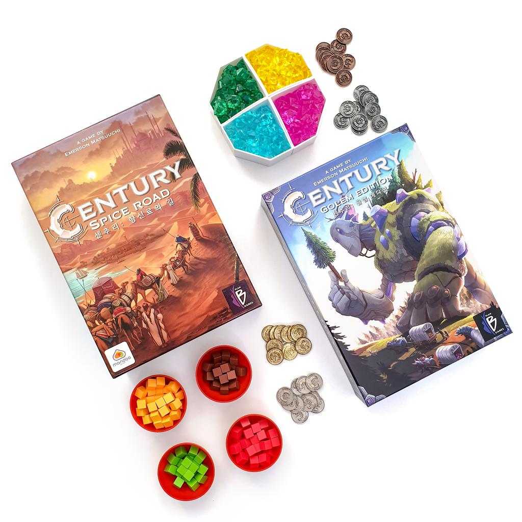 Century Golem Edition: Spice Road Strategy Board Game