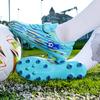 Children Football Sports Shoes Field Sports Resistant Spikes Football Boots Society Long TF/FG Outdoor Professional Boy Football Shoes