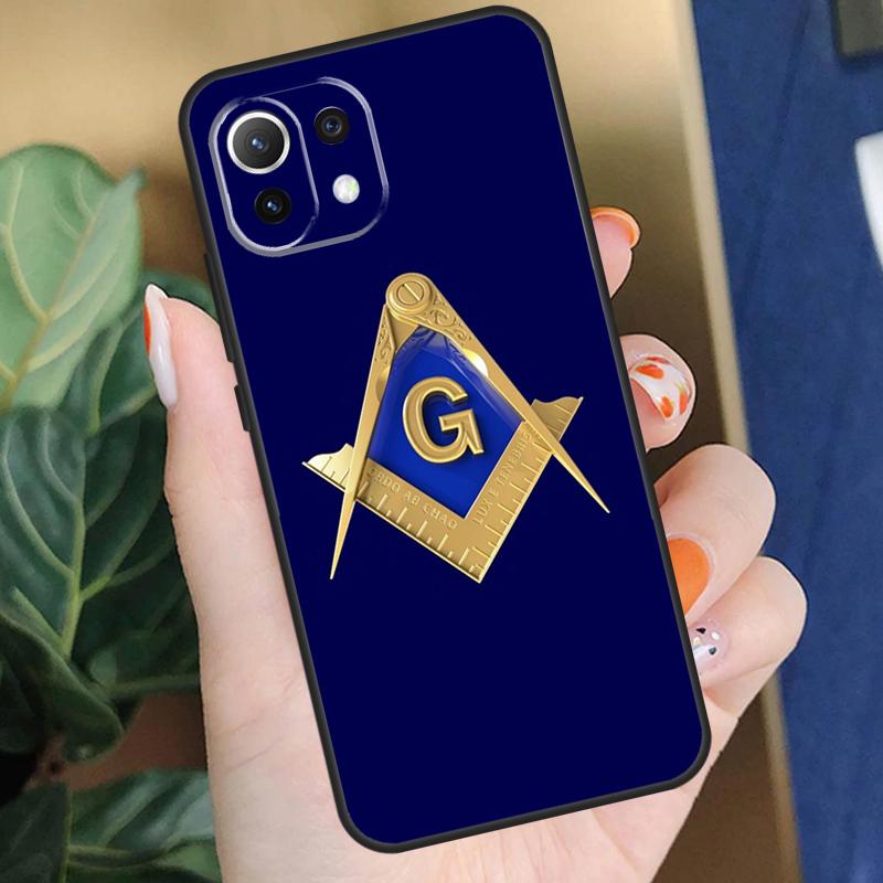 Freemasonry Logo Symbol Case For Xiaomi 15 14 Ultra 13T 14T 15T Pro 17 Pro Max POCO F8 F7 F5 F6 X5 X6 X7 Pro Coque