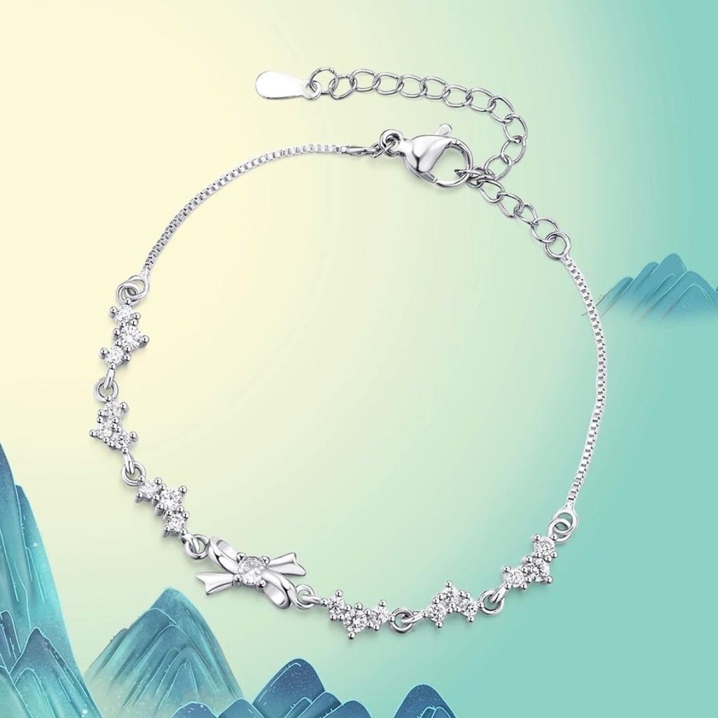 Love Bow Bracelet Women's New Fashion Simple Niche Design High-end Versatile Jewelry