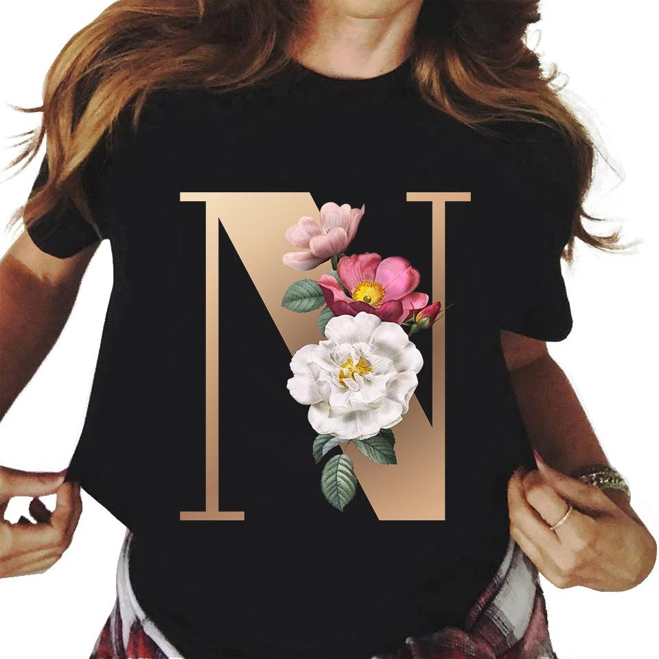 Polyester 100% New Short-sleeved T-shirt Female Summer Students Round Neck Loose Large Size Women's Casual Short-sleeved Blouse
