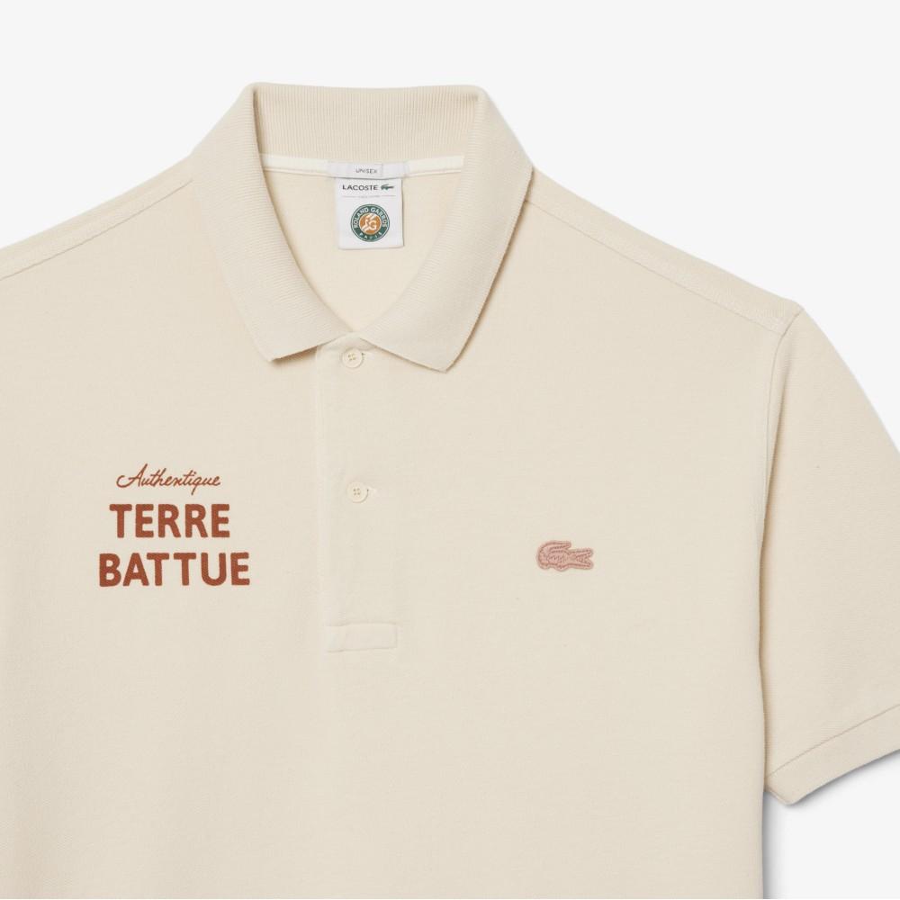 [Lacoste] Men's Roland Garros Graphic Short-Sleeve Polo Shirt PH0349-56GK74