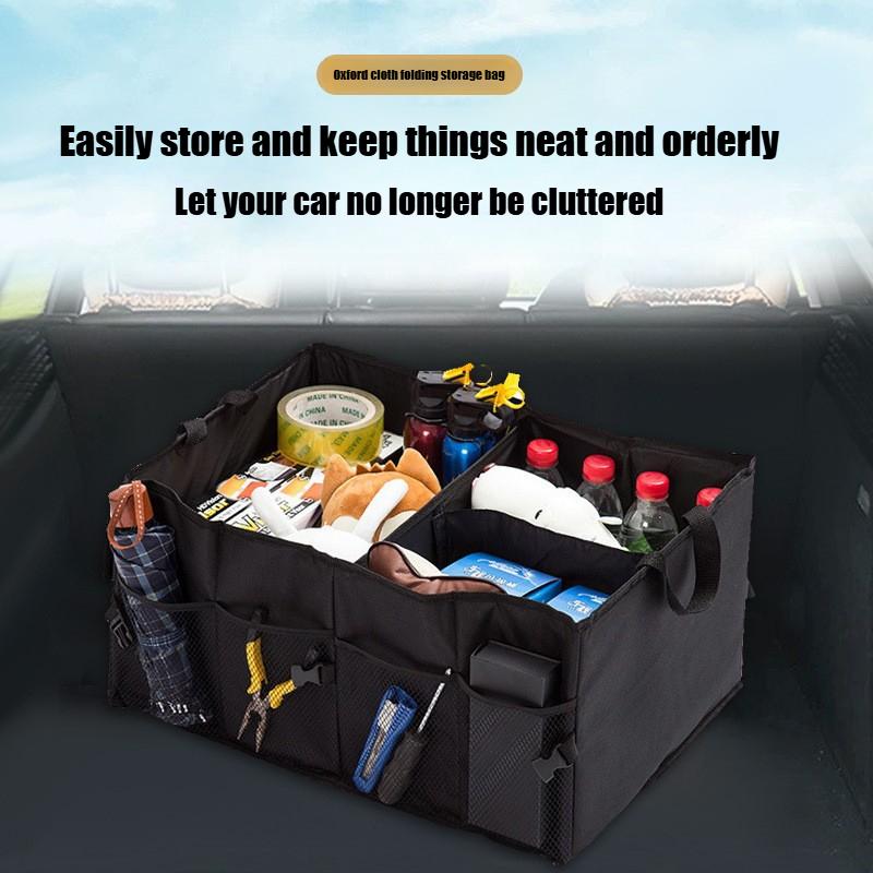 Car Trunk Organizer Big Capacity Eco-Friendly Super Durable Collapsible Cargo Storage Tool Auto Trucks Trunk Box Car Storage Box