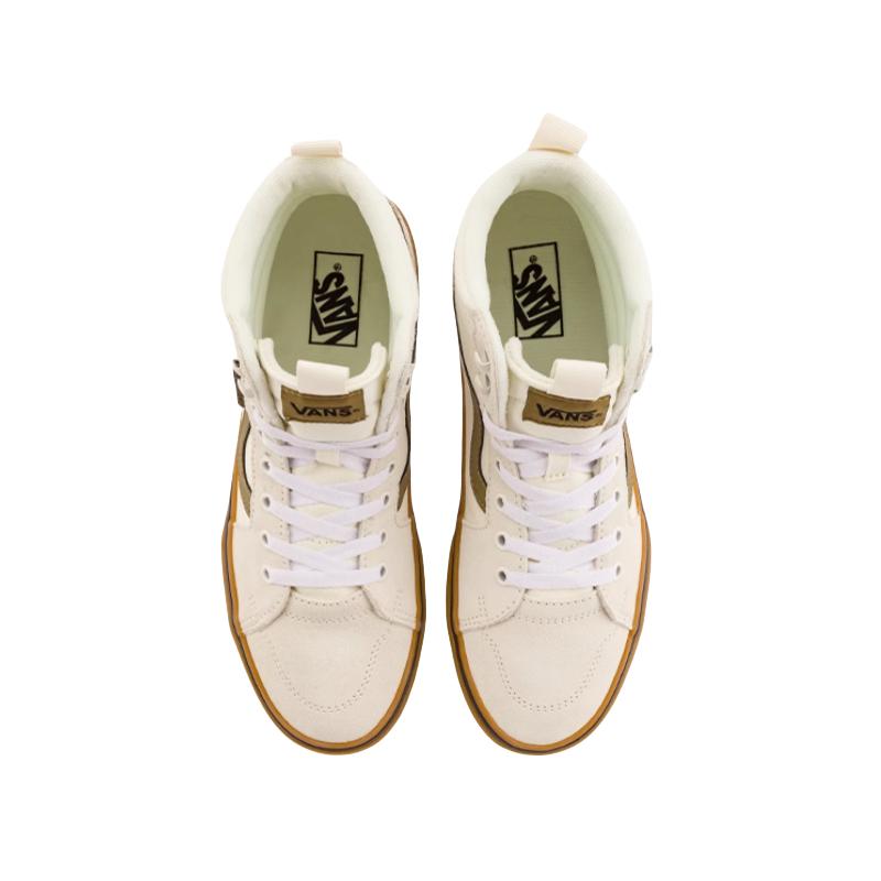 Vans Filmore Hi guard Comfortable Versatile Low-Top High-Top Skate Shoes Men Sneakers White VN000CZHBIL