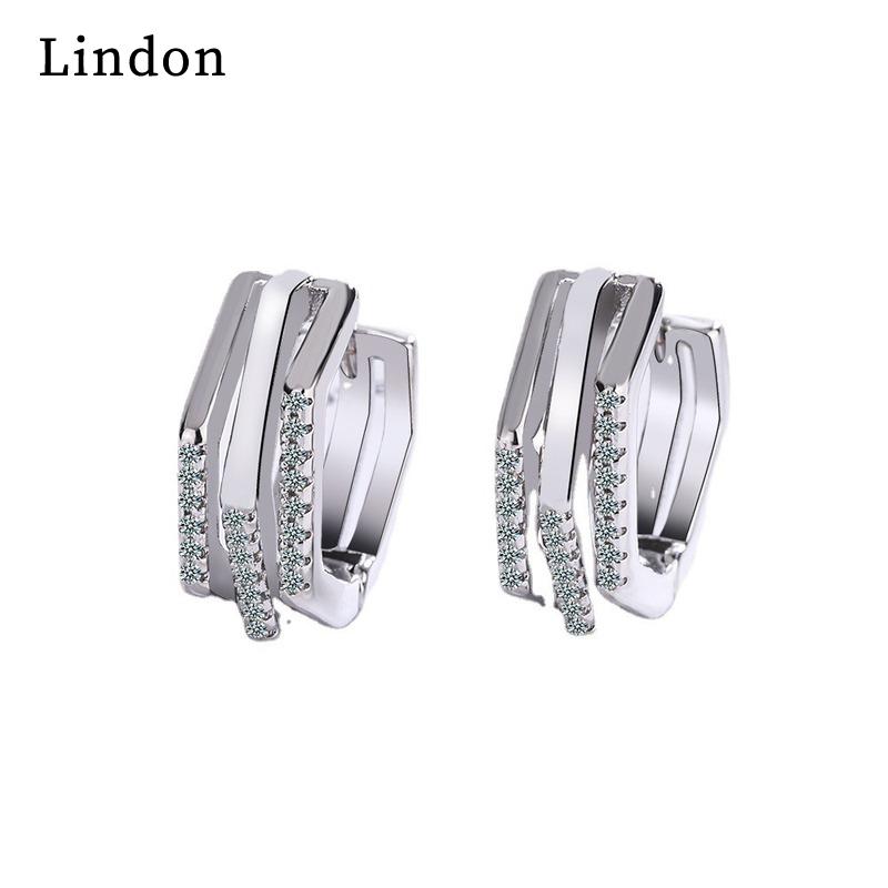 

Серьги-капли Lindon из медного сплава с цирконом, серьги-капли для женщин, подарки на свадьбу