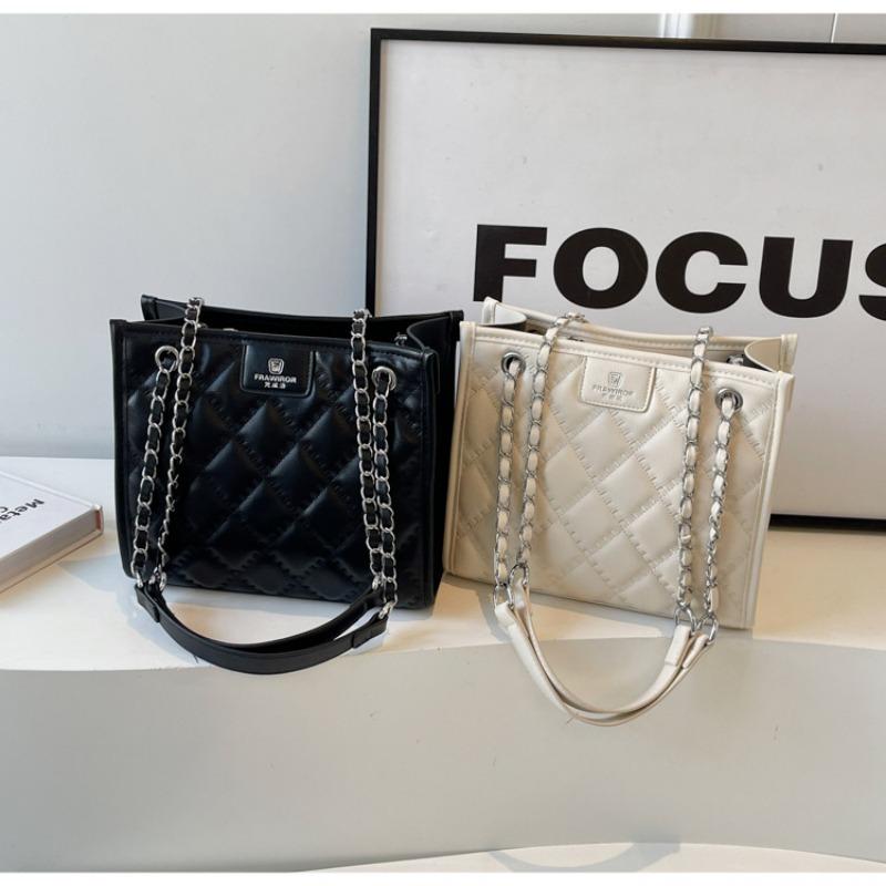 حقيبة كروس عالية الجودة، حقيبة حمل بسيطة، حقيبة نسائية جديدة 2024 ذات سعة كبيرة تحت الإبط، حقيبة عصرية متعددة الاستخدامات بكتف واحد